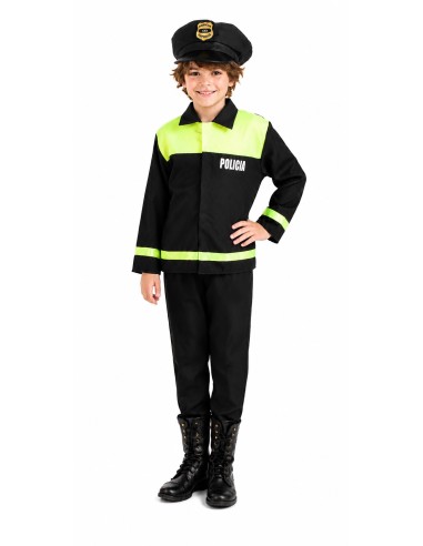 Déguisement de Policier Enfant | Costumes pour Enfants Le Roi du Carnaval